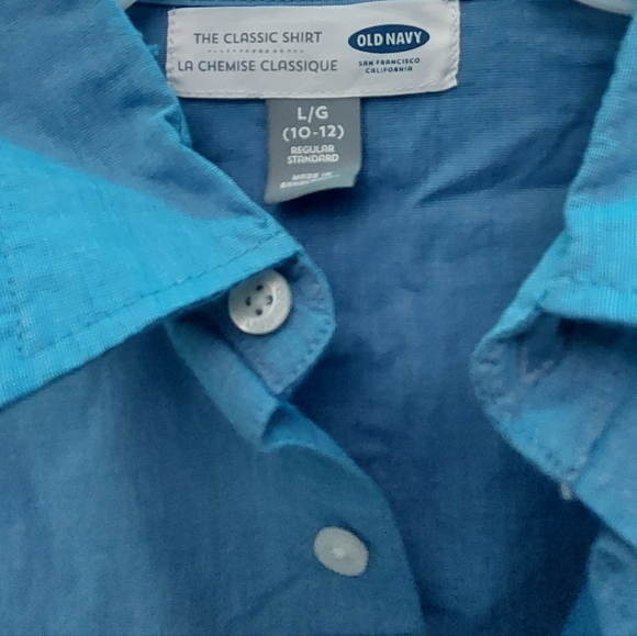 Girls old navy Classic Shirt - Picture 2 of 2